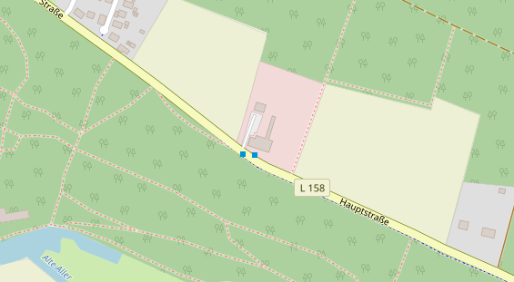 Restaurant auf Karte