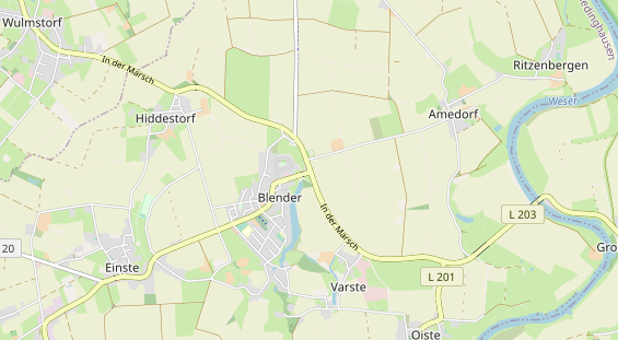 Restaurant auf Karte