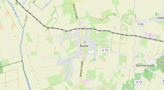 Restaurant auf Karte