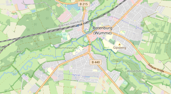 Restaurant auf Karte