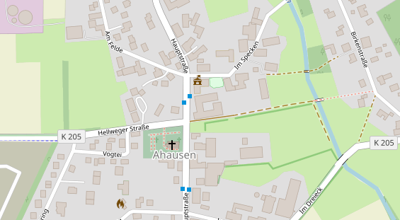 Restaurant auf Karte