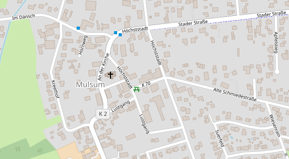 Restaurant auf Karte