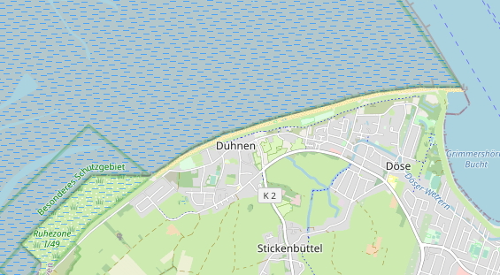 Restaurant auf Karte