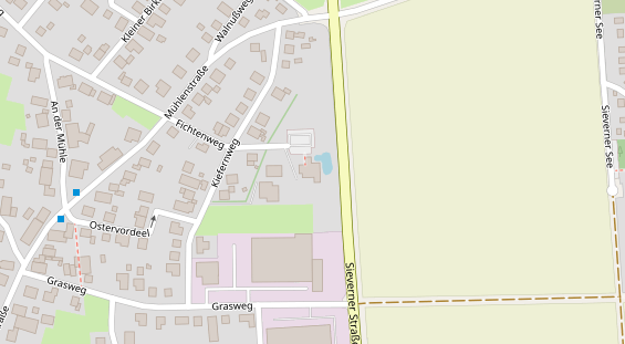 Restaurant auf Karte