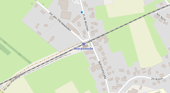 Restaurant auf Karte