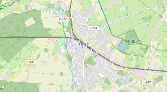 Restaurant auf Karte
