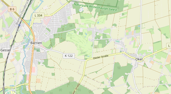 Restaurant auf Karte