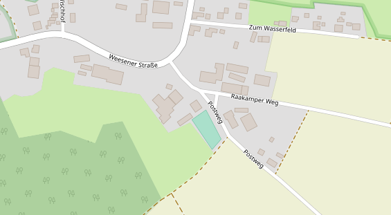 Restaurant auf Karte