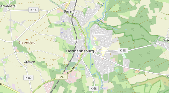 Restaurant auf Karte