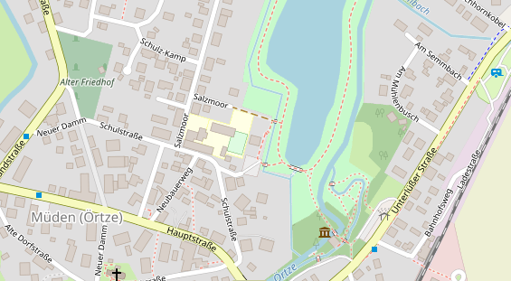 Restaurant auf Karte