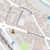 Restaurant auf Karte
