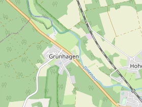 Restaurant auf Karte