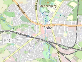Restaurant auf Karte