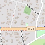 Restaurant auf Karte