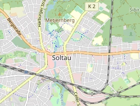 Restaurant auf Karte