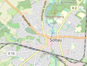 Restaurant auf Karte