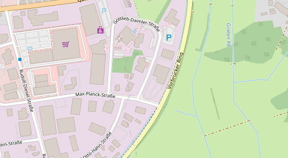 Restaurant auf Karte