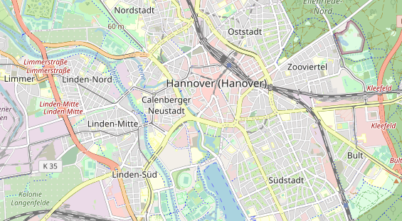 Restaurant auf Karte