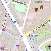Restaurant auf Karte