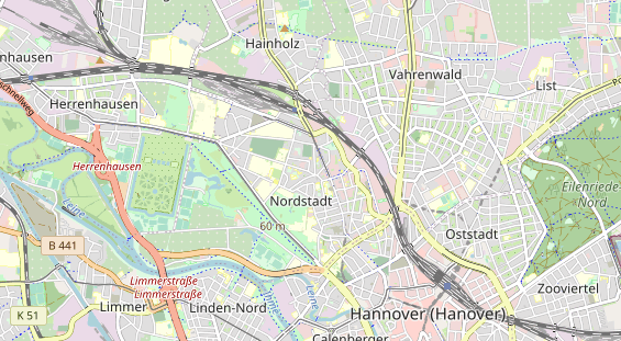 Restaurant auf Karte