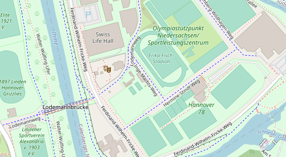 Restaurant auf Karte