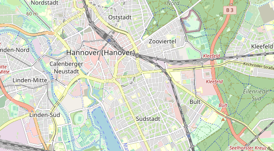 Restaurant auf Karte