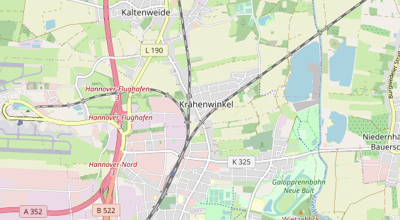 Restaurant auf Karte