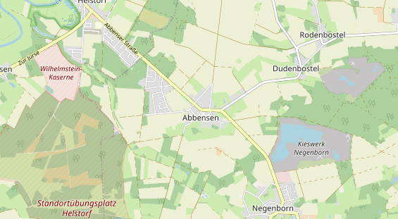 Restaurant auf Karte