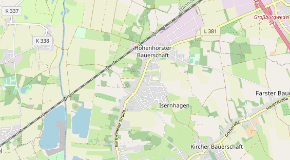 Restaurant auf Karte