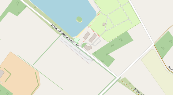 Restaurant auf Karte