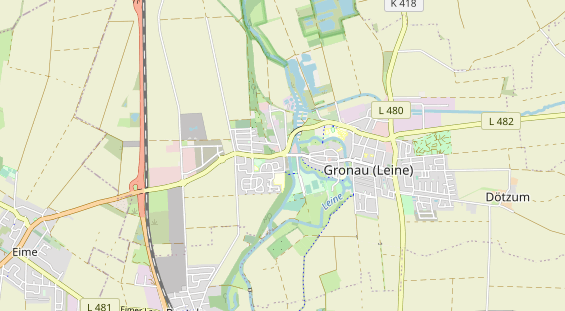 Restaurant auf Karte