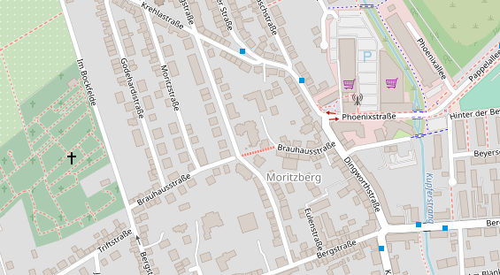 Restaurant auf Karte