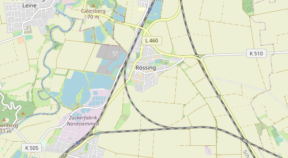 Restaurant auf Karte