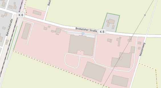 Restaurant auf Karte