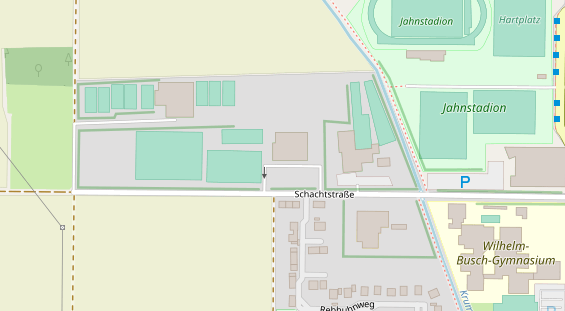 Restaurant auf Karte