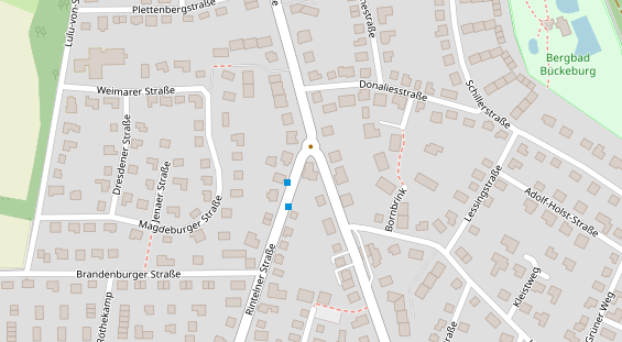 Restaurant auf Karte