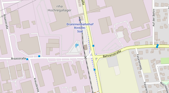 Restaurant auf Karte