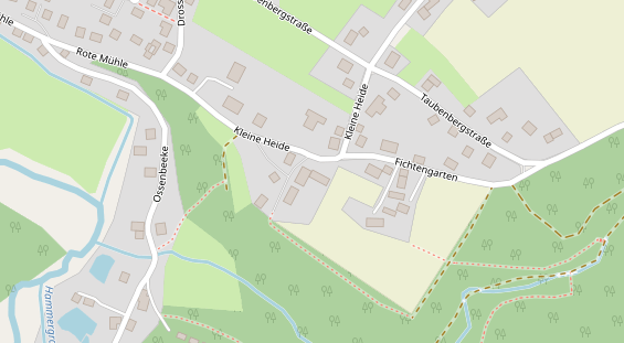 Restaurant auf Karte