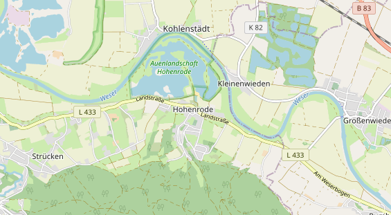 Restaurant auf Karte