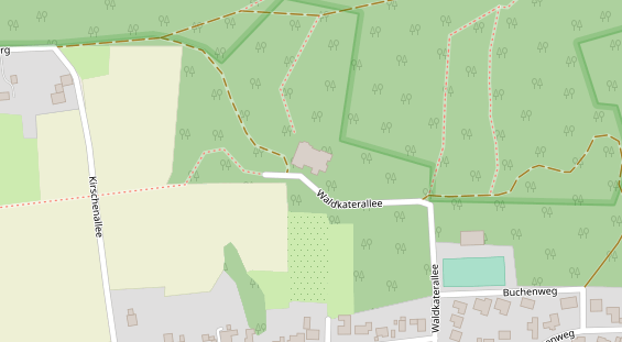 Restaurant auf Karte