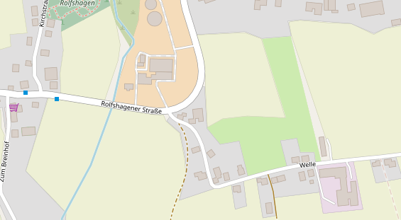 Restaurant auf Karte