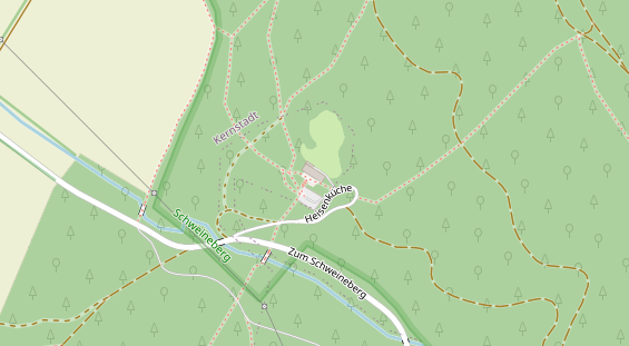 Restaurant auf Karte