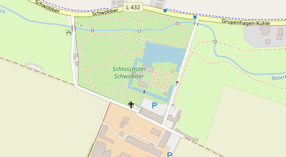 Restaurant auf Karte