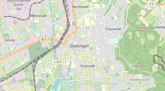 Restaurant auf Karte