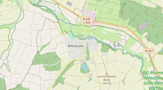 Restaurant auf Karte