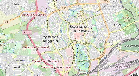 Restaurant auf Karte