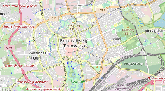 Restaurant auf Karte