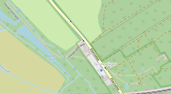 Restaurant auf Karte