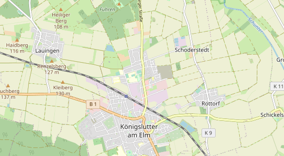 Restaurant auf Karte