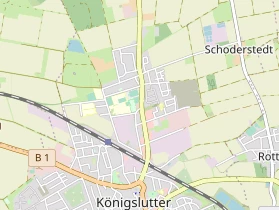 Restaurant auf Karte